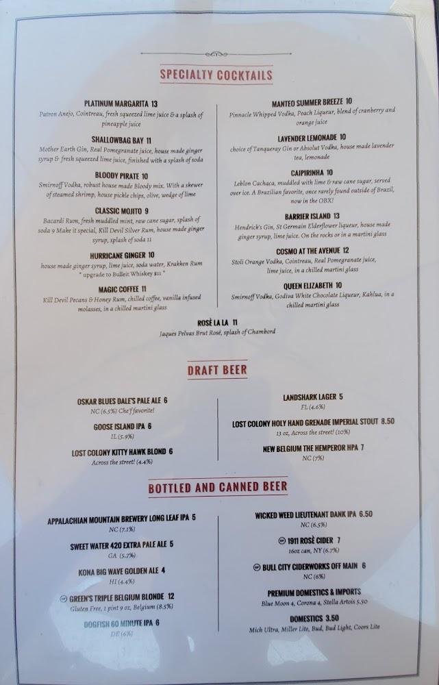 Avenue Grille and Goods Dish 1