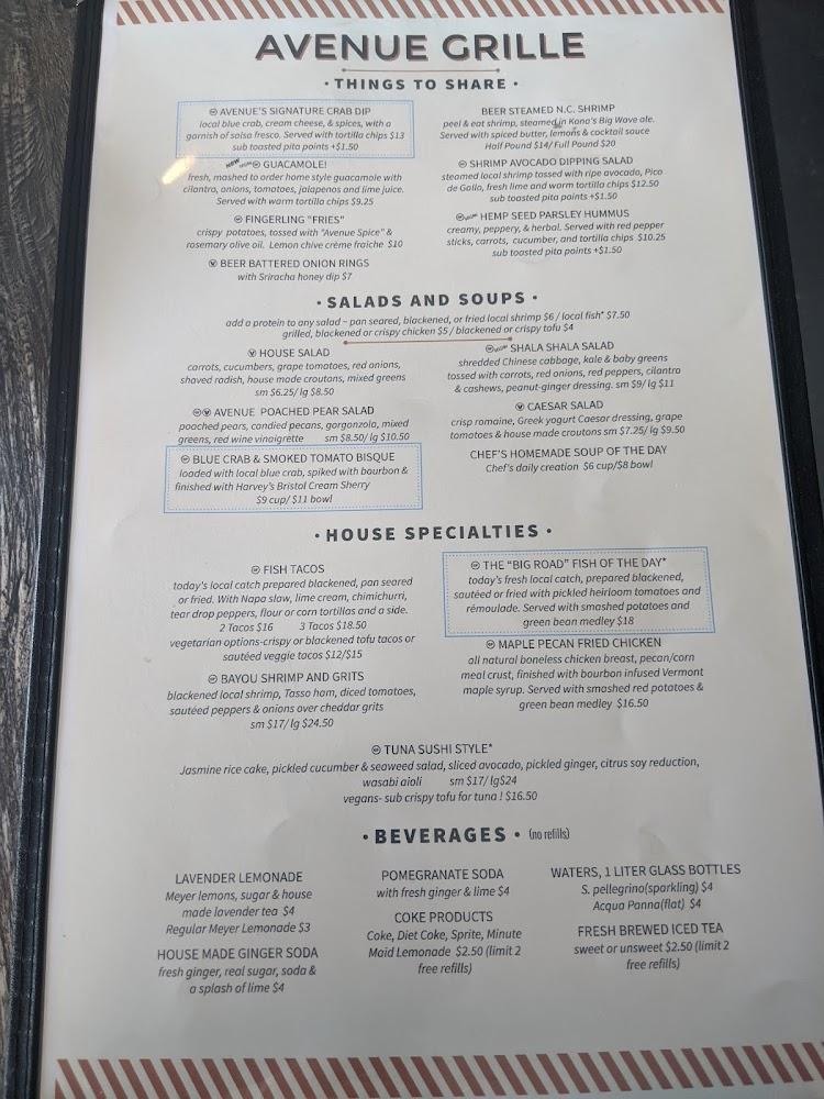 Avenue Grille and Goods Dish 2